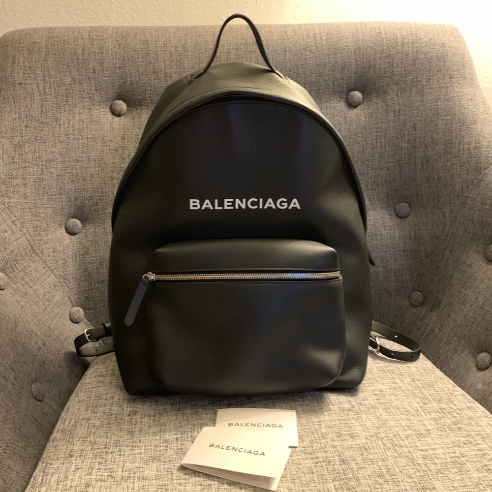 Balenciaga Men’s Black Baltimore backpack